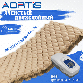 Матрас противопролежневый AORTIS ячеистый двойной