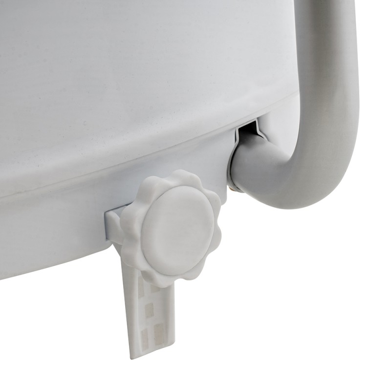 Насадка на унитаз 10529, с поручнями