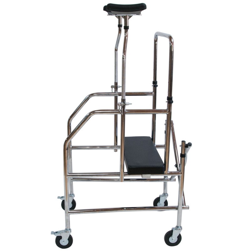 Ходунки с подмышечной опорой на колесах